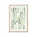 Picture of Watercolor Greens II _GroupedProduct_Rectangle_Portrait_Framed_Matted_