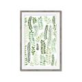 Picture of Watercolor Greens II _GroupedProduct_Rectangle_Portrait_Framed_Matted_
