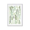 Picture of Watercolor Greens II _GroupedProduct_Rectangle_Portrait_Framed_Matted_