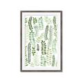 Picture of Watercolor Greens II _GroupedProduct_Rectangle_Portrait_Framed_Matted_