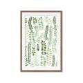 Picture of Watercolor Greens II _GroupedProduct_Rectangle_Portrait_Framed_Matted_