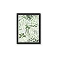 Picture of Watercolor Ferns II _GroupedProduct_Rectangle_Portrait_Framed_Matted_