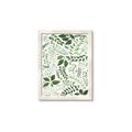Picture of Watercolor Ferns II _GroupedProduct_Rectangle_Portrait_Framed_Matted_