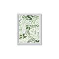 Picture of Watercolor Ferns II _GroupedProduct_Rectangle_Portrait_Framed_Matted_