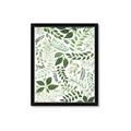 Picture of Watercolor Ferns II _GroupedProduct_Rectangle_Portrait_Framed_Matted_
