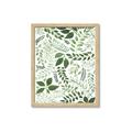 Picture of Watercolor Ferns II _GroupedProduct_Rectangle_Portrait_Framed_Matted_