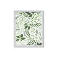 Picture of Watercolor Ferns II _GroupedProduct_Rectangle_Portrait_Framed_Matted_