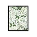Picture of Watercolor Ferns II _GroupedProduct_Rectangle_Portrait_Framed_Matted_