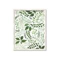Picture of Watercolor Ferns II _GroupedProduct_Rectangle_Portrait_Framed_Matted_