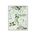 Picture of Watercolor Ferns II _GroupedProduct_Rectangle_Portrait_Framed_Matted_