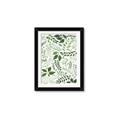 Picture of Watercolor Ferns II _GroupedProduct_Rectangle_Portrait_Framed_Matted_