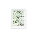 Picture of Watercolor Ferns II _GroupedProduct_Rectangle_Portrait_Framed_Matted_