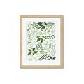 Picture of Watercolor Ferns II _GroupedProduct_Rectangle_Portrait_Framed_Matted_