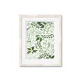 Picture of Watercolor Ferns II _GroupedProduct_Rectangle_Portrait_Framed_Matted_