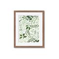 Picture of Watercolor Ferns II _GroupedProduct_Rectangle_Portrait_Framed_Matted_