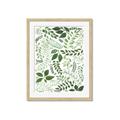 Picture of Watercolor Ferns II _GroupedProduct_Rectangle_Portrait_Framed_Matted_