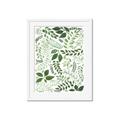 Picture of Watercolor Ferns II _GroupedProduct_Rectangle_Portrait_Framed_Matted_