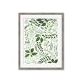 Picture of Watercolor Ferns II _GroupedProduct_Rectangle_Portrait_Framed_Matted_