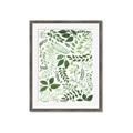 Picture of Watercolor Ferns II _GroupedProduct_Rectangle_Portrait_Framed_Matted_