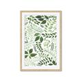 Picture of Watercolor Ferns II _GroupedProduct_Rectangle_Portrait_Framed_Matted_