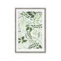 Picture of Watercolor Ferns II _GroupedProduct_Rectangle_Portrait_Framed_Matted_