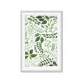 Picture of Watercolor Ferns II _GroupedProduct_Rectangle_Portrait_Framed_Matted_