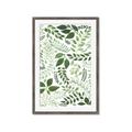 Picture of Watercolor Ferns II _GroupedProduct_Rectangle_Portrait_Framed_Matted_