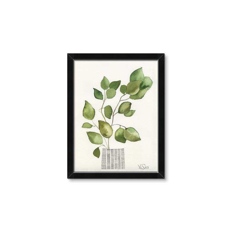 Picture of Golden Greens I _GroupedProduct_Rectangle_Portrait_Framed_Matted_