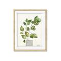 Picture of Golden Greens I _GroupedProduct_Rectangle_Portrait_Framed_Matted_