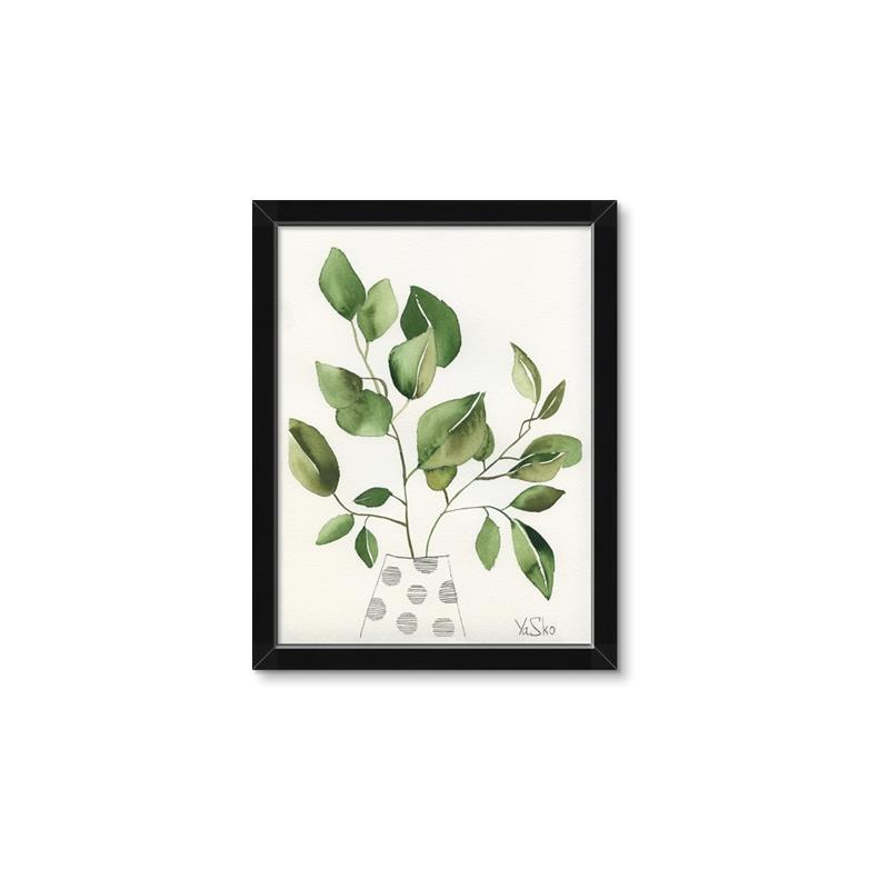 Picture of Golden Greens II _GroupedProduct_Rectangle_Portrait_Framed_Matted_