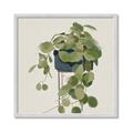 Picture of Plant in Black Pot I _GroupedProduct_Square_Framed_Matted_