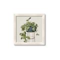 Picture of Plant in Black Pot II _GroupedProduct_Square_Framed_Matted_