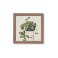 Picture of Plant in Black Pot II _GroupedProduct_Square_Framed_Matted_