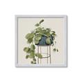 Picture of Plant in Black Pot II _GroupedProduct_Square_Framed_Matted_