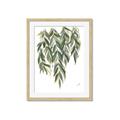Picture of Lovely Leaves II _GroupedProduct_Rectangle_Portrait_Framed_Matted_