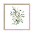 Picture of Botanical Burst I _GroupedProduct_Square_Framed_Matted_