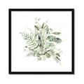 Picture of Botanical Burst II _GroupedProduct_Square_Framed_Matted_