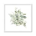 Picture of Botanical Burst II _GroupedProduct_Square_Framed_Matted_