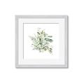 Picture of Botanical Burst II _GroupedProduct_Square_Framed_Matted_