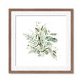Picture of Botanical Burst II _GroupedProduct_Square_Framed_Matted_