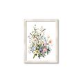 Picture of Wild Flower Bouquet II _GroupedProduct_Rectangle_Portrait_Framed_Matted_