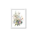 Picture of Wild Flower Bouquet II _GroupedProduct_Rectangle_Portrait_Framed_Matted_
