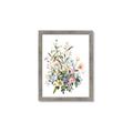 Picture of Wild Flower Bouquet II _GroupedProduct_Rectangle_Portrait_Framed_Matted_