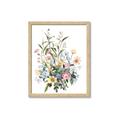 Picture of Wild Flower Bouquet II _GroupedProduct_Rectangle_Portrait_Framed_Matted_