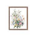 Picture of Wild Flower Bouquet II _GroupedProduct_Rectangle_Portrait_Framed_Matted_