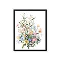 Picture of Wild Flower Bouquet II _GroupedProduct_Rectangle_Portrait_Framed_Matted_