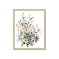 Picture of Wild Flower Bouquet II _GroupedProduct_Rectangle_Portrait_Framed_Matted_
