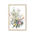 Picture of Wild Flower Bouquet II _GroupedProduct_Rectangle_Portrait_Framed_Matted_
