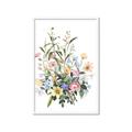 Picture of Wild Flower Bouquet II _GroupedProduct_Rectangle_Portrait_Framed_Matted_