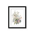Picture of Wild Flower Bouquet II _GroupedProduct_Rectangle_Portrait_Framed_Matted_
